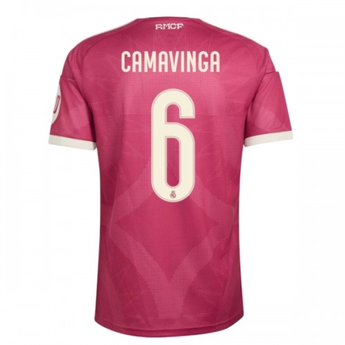 Fotbollskläder Real Madrid Camavinga 6 Tredjetröja 2026-27 - Kortärmad Fotbollskläder Real Madrid Camavinga 6 Tredjetröja 2026-27 - Kortärmad