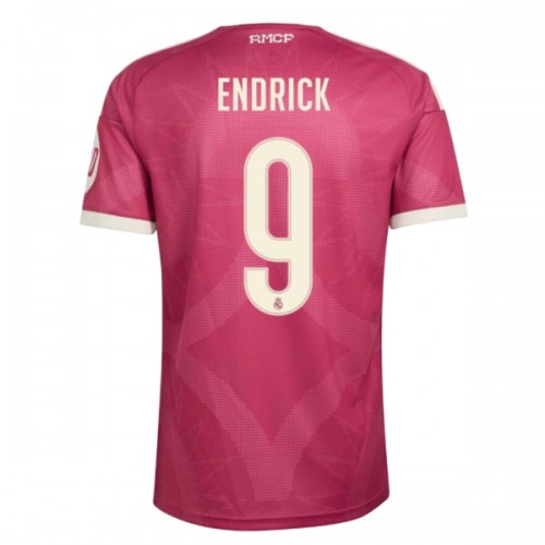 Fotbollskläder Real Madrid Endrick 9 Tredjetröja 2026-27 - Kortärmad Fotbollskläder Real Madrid Endrick 9 Tredjetröja 2026-27 - Kortärmad