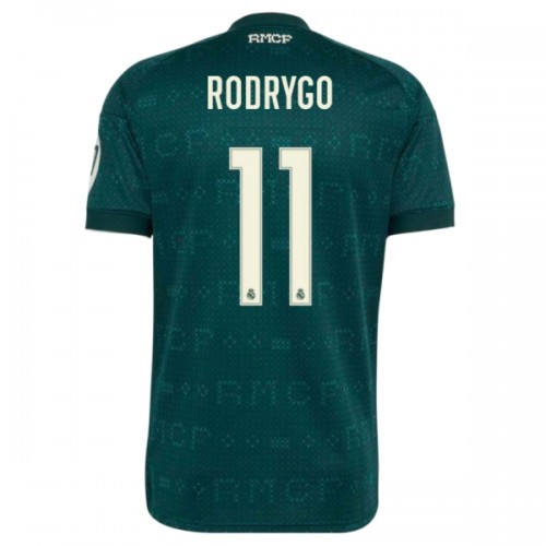 Fotbollskläder Real Madrid Rodrygo 11 Bortatröja 2026-27 - Kortärmad Fotbollskläder Real Madrid Rodrygo 11 Bortatröja 2026-27 - Kortärmad