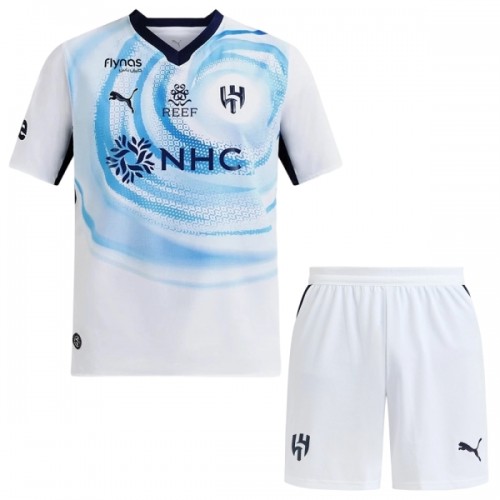 Fotbollskläder Barn Al Hilal SFC Bortatröja 2026-27 - Kortärmad Fotbollskläder Barn Al Hilal SFC Bortatröja 2026-27 - Kortärmad