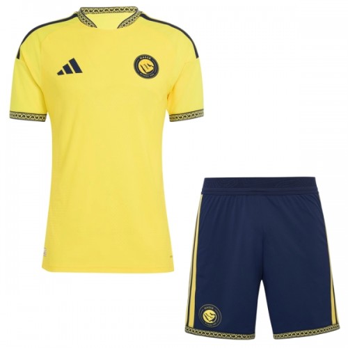 Fotbollskläder Barn Al Nassr Hemmatröja 2026-27 - Kortärmad Fotbollskläder Barn Al Nassr Hemmatröja 2026-27 - Kortärmad