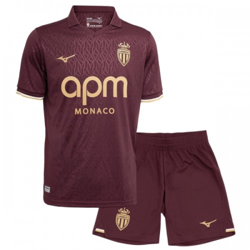 Fotbollskläder Barn AS Monaco Bortatröja 2026-27 - Kortärmad Fotbollskläder Barn AS Monaco Bortatröja 2026-27 - Kortärmad