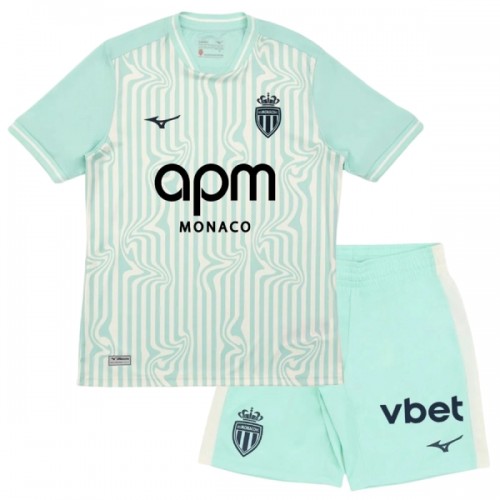 Fotbollskläder Barn AS Monaco Tredjetröja 2026-27 - Kortärmad Fotbollskläder Barn AS Monaco Tredjetröja 2026-27 - Kortärmad