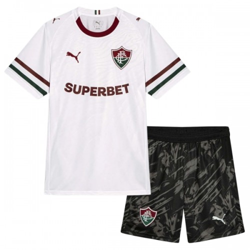 Fotbollskläder Barn Fluminense FC Bortatröja 2026-27 - Kortärmad Fotbollskläder Barn Fluminense FC Bortatröja 2026-27 - Kortärmad