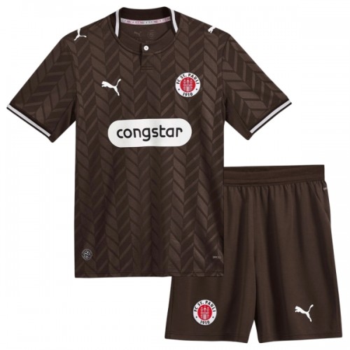 Fotbollskläder Barn St Pauli Hemmatröja 2026-27 - Kortärmad Fotbollskläder Barn St Pauli Hemmatröja 2026-27 - Kortärmad