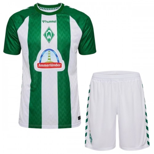 Fotbollskläder Barn Werder Bremen Hemmatröja 2026-27 - Kortärmad Fotbollskläder Barn Werder Bremen Hemmatröja 2026-27 - Kortärmad