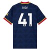 Fotbollskläder Arsenal Rice 41 Bortatröja 2026-27 - Kortärmad Fotbollskläder Arsenal Rice 41 Bortatröja 2026-27 - Kortärmad