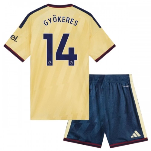 Fotbollskläder Barn Arsenal Gyokeres 14 Tredjetröja 2026-27 - Kortärmad Fotbollskläder Barn Arsenal Gyokeres 14 Tredjetröja 2026-27 - Kortärmad