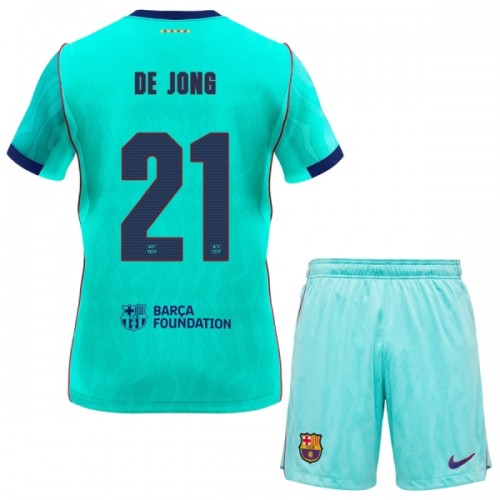 Fotbollskläder Barn FC Barcelona F. De Jong 21 Tredjetröja 2026-27 - Kortärmad Fotbollskläder Barn FC Barcelona F. De Jong 21 Tredjetröja 2026-27 - Kortärmad