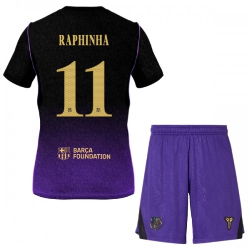 Fotbollskläder Barn FC Barcelona Raphinha 11 Bortatröja 2026-27 - Kortärmad Fotbollskläder Barn FC Barcelona Raphinha 11 Bortatröja 2026-27 - Kortärmad
