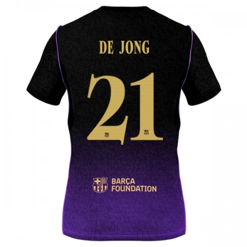 Fotbollskläder FC Barcelona F. De Jong 21 Bortatröja 2026-27 - Kortärmad Fotbollskläder FC Barcelona F. De Jong 21 Bortatröja 2026-27 - Kortärmad