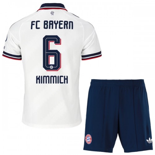 Fotbollskläder Barn FC Bayern München Kimmich 6 Bortatröja 2026-27 - Kortärmad Fotbollskläder Barn FC Bayern München Kimmich 6 Bortatröja 2026-27 - Kortärmad