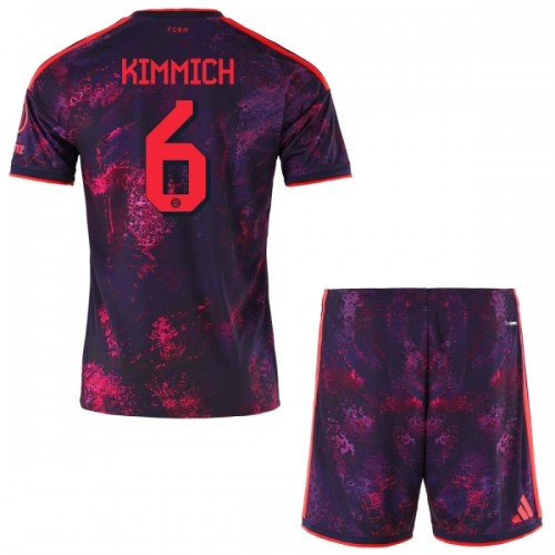 Fotbollskläder Barn FC Bayern München Kimmich 6 Tredjetröja 2026-27 - Kortärmad Fotbollskläder Barn FC Bayern München Kimmich 6 Tredjetröja 2026-27 - Kortärmad
