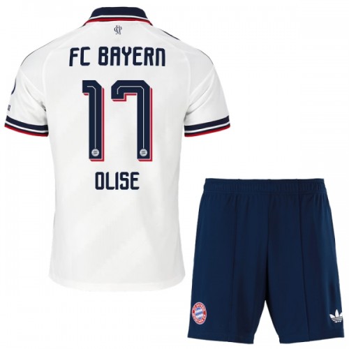 Fotbollskläder Barn FC Bayern München Olise 17 Bortatröja 2026-27 - Kortärmad Fotbollskläder Barn FC Bayern München Olise 17 Bortatröja 2026-27 - Kortärmad