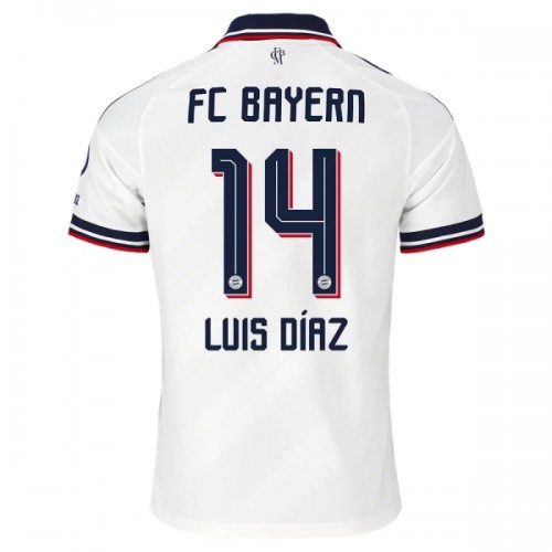 Fotbollskläder FC Bayern München Luis Diaz 14 Bortatröja 2026-27 - Kortärmad Fotbollskläder FC Bayern München Luis Diaz 14 Bortatröja 2026-27 - Kortärmad