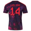 Fotbollskläder FC Bayern München Luis Diaz 14 Tredjetröja 2026-27 - Kortärmad Fotbollskläder FC Bayern München Luis Diaz 14 Tredjetröja 2026-27 - Kortärmad