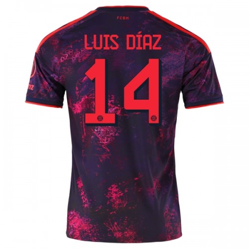 Fotbollskläder FC Bayern München Luis Diaz 14 Tredjetröja 2026-27 - Kortärmad Fotbollskläder FC Bayern München Luis Diaz 14 Tredjetröja 2026-27 - Kortärmad
