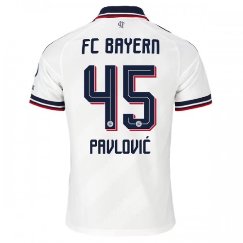 Fotbollskläder FC Bayern München Pavlovic 45 Bortatröja 2026-27 - Kortärmad Fotbollskläder FC Bayern München Pavlovic 45 Bortatröja 2026-27 - Kortärmad