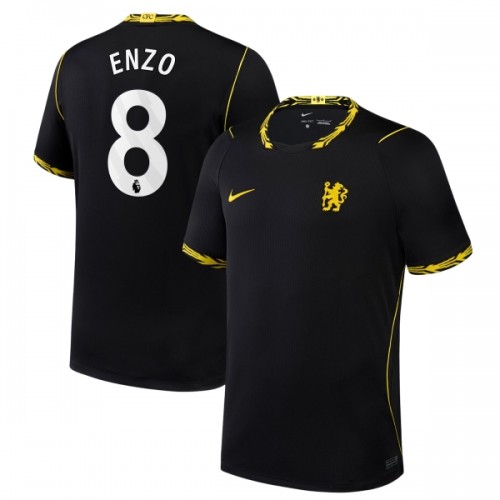 Fotbollskläder Chelsea Enzo 8 Bortatröja 2026-27 - Kortärmad Fotbollskläder Chelsea Enzo 8 Bortatröja 2026-27 - Kortärmad