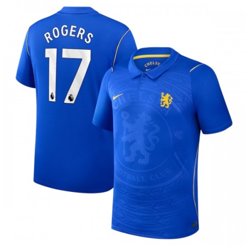 Fotbollskläder Chelsea Rogers 17 Hemmatröja 2026-27 - Kortärmad Fotbollskläder Chelsea Rogers 17 Hemmatröja 2026-27 - Kortärmad