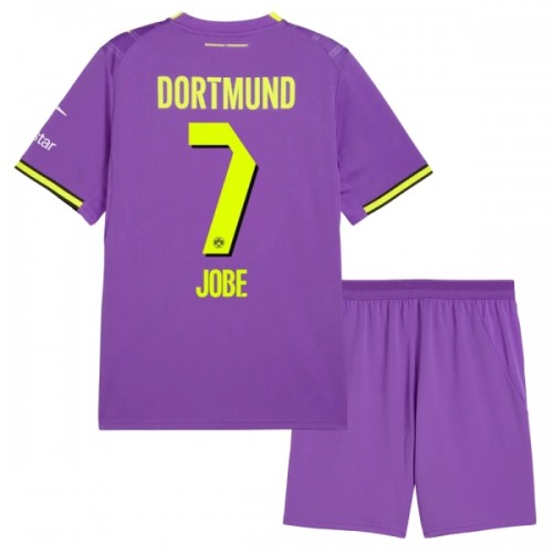 Fotbollskläder Barn Borussia Dortmund Jobe 7 Tredjetröja 2026-27 - Kortärmad Fotbollskläder Barn Borussia Dortmund Jobe 7 Tredjetröja 2026-27 - Kortärmad