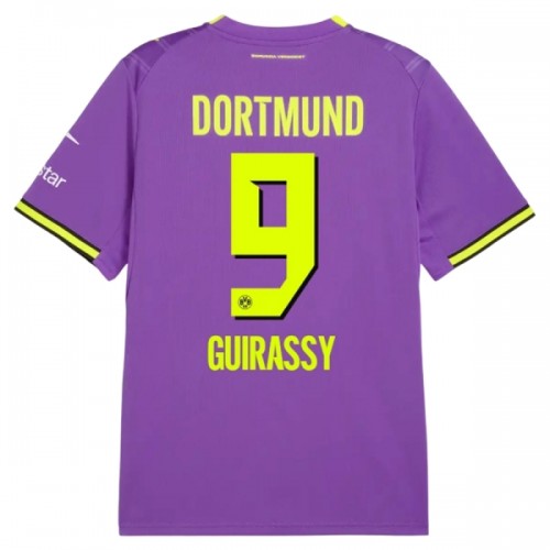 Fotbollskläder Borussia Dortmund Guirassy 9 Tredjetröja 2026-27 - Kortärmad Fotbollskläder Borussia Dortmund Guirassy 9 Tredjetröja 2026-27 - Kortärmad