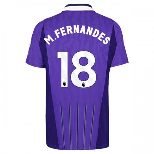Fotbollskläder Tottenham Hotspur M. Fernandes 18 Tredjetröja 2026-27 - Kortärmad Fotbollskläder Tottenham Hotspur M. Fernandes 18 Tredjetröja 2026-27 - Kortärmad