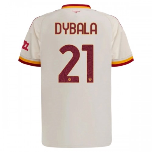 Fotbollskläder AS Roma Dybala 21 Bortatröja 2026-27 - Kortärmad Fotbollskläder AS Roma Dybala 21 Bortatröja 2026-27 - Kortärmad