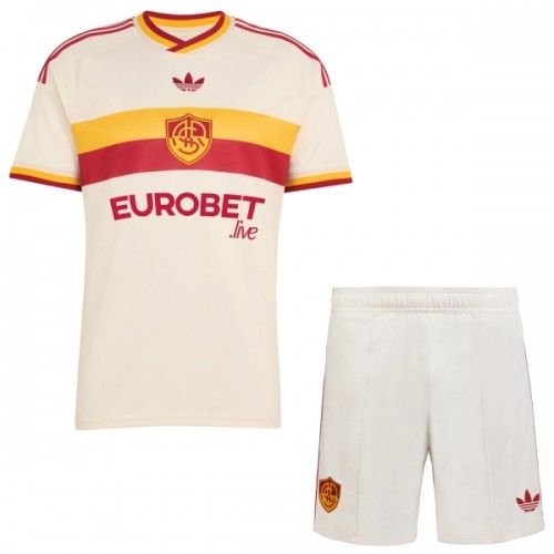Fotbollskläder Barn AS Roma Bortatröja 2026-27 - Kortärmad Fotbollskläder Barn AS Roma Bortatröja 2026-27 - Kortärmad