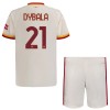 Fotbollskläder Barn AS Roma Dybala 21 Bortatröja 2026-27 - Kortärmad