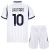 Fotbollskläder Barn Inter Milan Lautaro 10 Bortatröja 2026-27 - Kortärmad Fotbollskläder Barn Inter Milan Lautaro 10 Bortatröja 2026-27 - Kortärmad