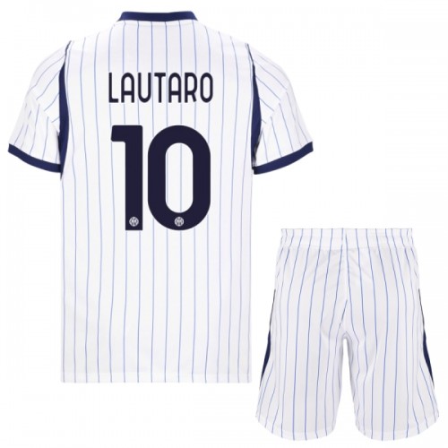 Fotbollskläder Barn Inter Milan Lautaro 10 Bortatröja 2026-27 - Kortärmad Fotbollskläder Barn Inter Milan Lautaro 10 Bortatröja 2026-27 - Kortärmad