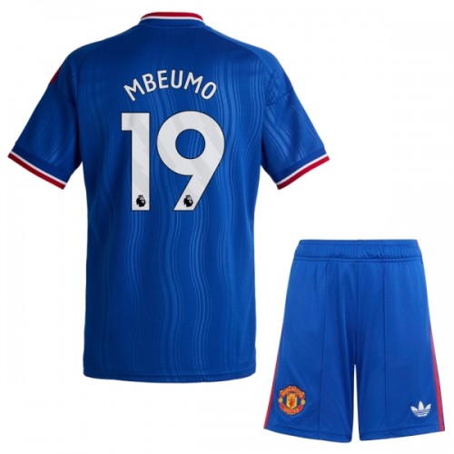 Fotbollskläder Barn Manchester United Mbeumo 19 Bortatröja 2026-27 - Kortärmad Fotbollskläder Barn Manchester United Mbeumo 19 Bortatröja 2026-27 - Kortärmad
