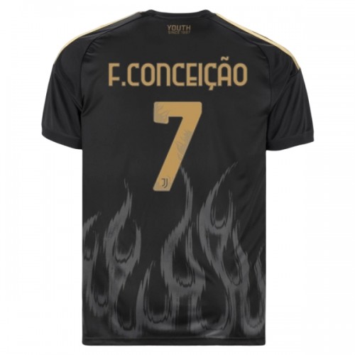 Fotbollskläder Juventus F. Conceicao 7 Tredjetröja 2026-27 - Kortärmad Fotbollskläder Juventus F. Conceicao 7 Tredjetröja 2026-27 - Kortärmad