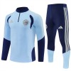 Ajax Trainings Sweatshirt Quarter-Zip 2026-27 Blå Ajax Trainings Sweatshirt Quarter-Zip 2026-27 Blå