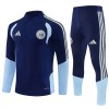 Ajax Trainings Sweatshirt Quarter-Zip 2026-27 Blå Ajax Trainings Sweatshirt Quarter-Zip 2026-27 Blå