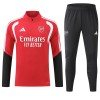 Arsenal Trainings Sweatshirt Quarter-Zip 2026-27 Röd Arsenal Trainings Sweatshirt Quarter-Zip 2026-27 Röd