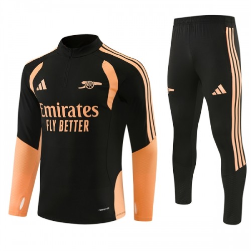 Arsenal Trainings Sweatshirt Quarter-Zip 2026-27 Svart Arsenal Trainings Sweatshirt Quarter-Zip 2026-27 Svart