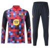 Barcelona Trainings Sweatshirt Quarter-Zip 2026-27 Röd Barcelona Trainings Sweatshirt Quarter-Zip 2026-27 Röd