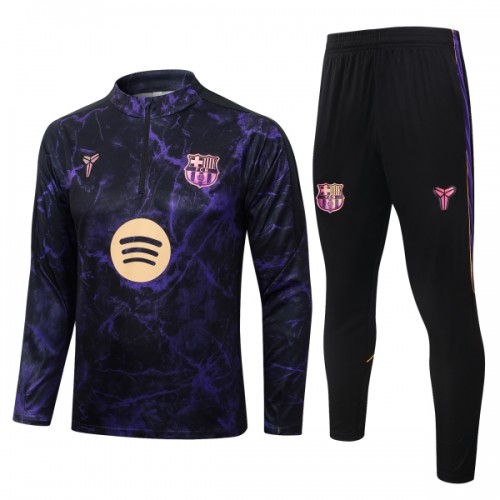 Barcelona Trainings Sweatshirt Quarter-Zip 2026-27 Svart Barcelona Trainings Sweatshirt Quarter-Zip 2026-27 Svart
