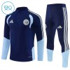 Barn Ajax Trainings Sweatshirt Quarter-Zip 2026-27 Blå Barn Ajax Trainings Sweatshirt Quarter-Zip 2026-27 Blå