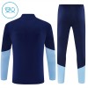 Barn Ajax Trainings Sweatshirt Quarter-Zip 2026-27 Blå