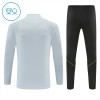 Barn Barcelona Trainings Sweatshirt Quarter-Zip 2026-27 Vit