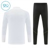 Barn Barcelona Trainings Sweatshirt Quarter-Zip 2026-27 Vit