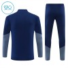 Barn FC Bayern München Trainings Sweatshirt Quarter-Zip 2026-27 Blå