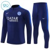 Barn Inter Milan Trainings Sweatshirt Quarter-Zip 2026-27 Blå Barn Inter Milan Trainings Sweatshirt Quarter-Zip 2026-27 Blå