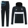 Barn Juventus Hoodie Trainings Sweatshirt 2026-27 Svart Barn Juventus Hoodie Trainings Sweatshirt 2026-27 Svart
