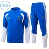 Barn Juventus Trainings Sweatshirt Quarter-Zip 2026-27 Blå Barn Juventus Trainings Sweatshirt Quarter-Zip 2026-27 Blå