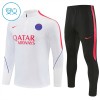 Barn Paris Saint-Germain Trainings Sweatshirt Quarter-Zip 2026-27 Vit Barn Paris Saint-Germain Trainings Sweatshirt Quarter-Zip 2026-27 Vit