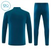 Barn Portugal Trainings Sweatshirt Quarter-Zip 2026-27 Blå